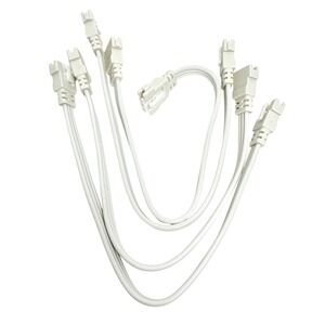 GE Lighting‎ 6-inch Under Cabinet - Connector Cord White (Set of 4)